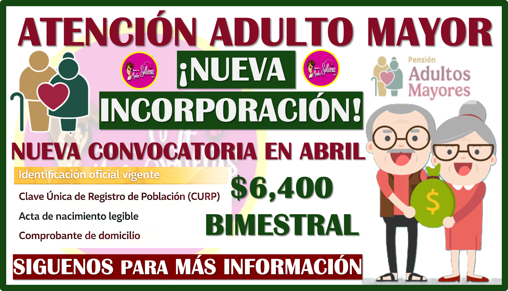 Da INICIO El Registro Para Pensión Bienestar De Adultos Mayores 2026 ...