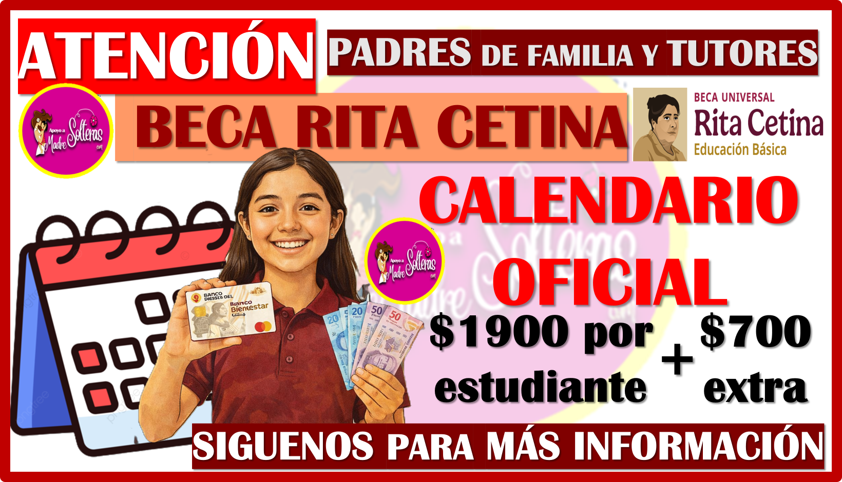 Comienzan Los Pagos De La Beca Rita Cetina 2026 De CONTINUIDAD ...
