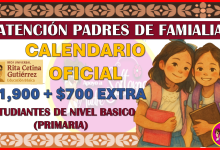 ¿Qué calendario de registro corresponde a los estudiantes de primaria para la Beca Rita Cetina Gutiérrez?