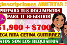 ¡Inscripciones ABIERTAS! Pensado para estudiantes de SECUNDARIA BECA RITA CETINA 