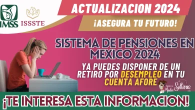 SISTEMA DE AFORES EN MÉXICO 2024:  YA PUEDES DISPONER DE UN RETIRO POR DESEMPLEO EN TU CUENTA AFORE