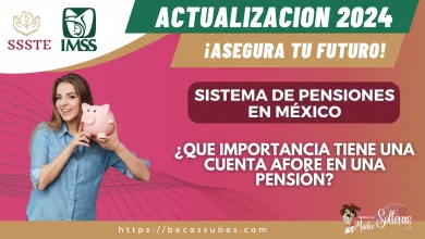 SISTEMA DE PENSIONES EN MÉXICO: ¿QUE IMPORTANCIA TIENE UNA CUENTA AFORE EN UNA PENSIÓN?