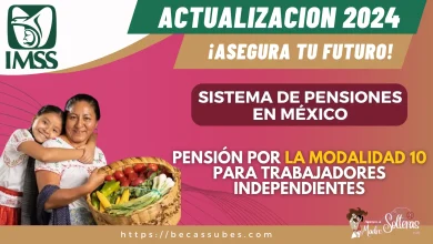 PENSIONES EN MÉXICO: PENSIÓN POR LA MODALIDAD 10 PARA TRABAJADORES INDEPENDIENTES