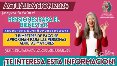 PENSIONES PARA EL BIENESTAR: 3 BIMESTRES DE PAGO SE APROXIMAN PARA LAS PERSONAS ADULTAS MAYORES