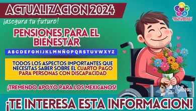 PENSIONES Y PROGRAMAS PARA EL BIENESTAR: TODOS LOS ASPECTOS IMPORTANTES QUE NECESITAS SABER SOBRE EL CUARTO PAGO PARA PERSONAS CON DISCAPACIDAD