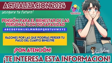 PENSIÓN PARA EL BIENESTAR DE LAS PERSONAS CON DISCAPACIDAD: RAZONES POR LAS QUE PODRÍAS PERDER TU PAGO DEL CUARTO BIMESTRE