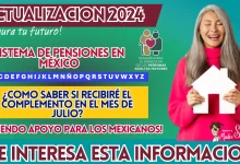 SISTEMA DE PENSIONES EN MÉXICO: ¿COMO SABER SI RECIBIRÉ EL COMPLEMENTO EN EL MES DE JULIO?