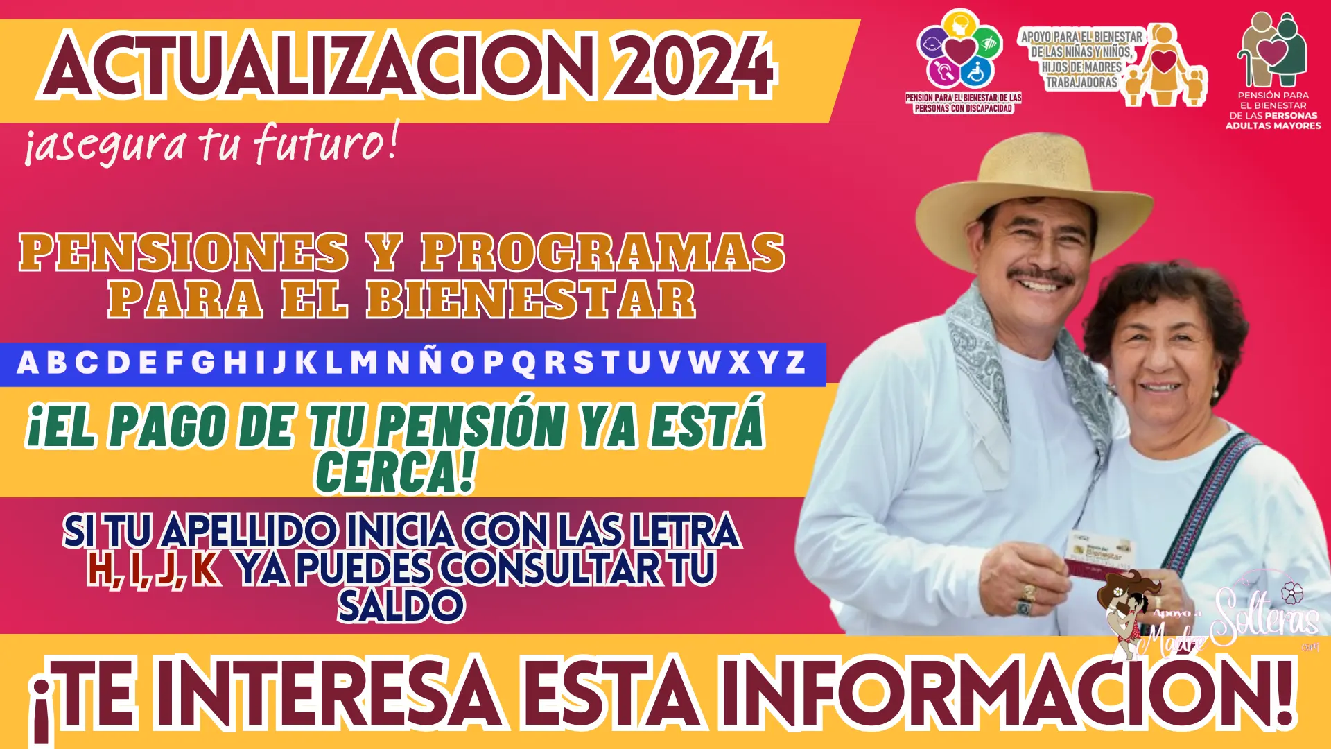 PAGOS PARA PROGRAMAS Y PENSIONES DEL BIENESTAR: ¿CUÁNDO SE ASIGNARÁ EL DÍA PARA LAS LETRAS “H, I, J, K”?, DESCÚBRELO AQUÍ