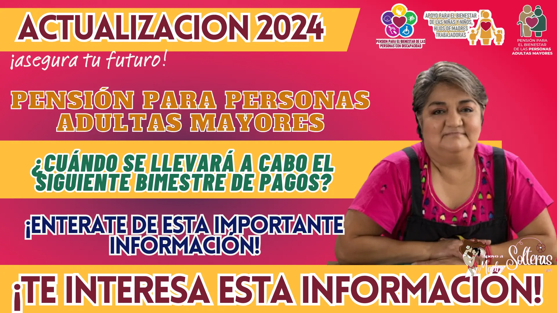 PENSIÓN PARA PERSONAS ADULTAS MAYORES: ¿CUÁNDO SE LLEVARÁ A CABO EL SIGUIENTE BIMESTRE DE PAGOS?, AQUÍ TE DECIMOS