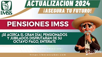 PENSIÓN IMSS: ¡SE ACERCA EL GRAN DÍA!, PENSIONADOS Y JUBILADOS DISFRUTARÁN DE SU OCTAVO PAGO, ENTERATE