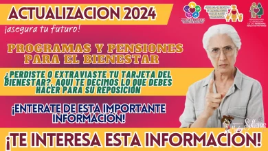 PROGRAMAS Y PENSIONES PARA EL BIENESTAR: ¿PERDISTE O EXTRAVIASTE TU TARJETA DEL BIENESTAR?, AQUÍ TE DECIMOS LO QUE DEBES HACER PARA SU REPOSICIÓN