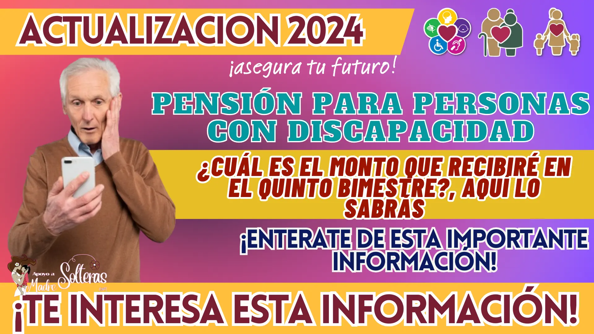 PENSIÓN PARA PERSONAS CON DISCAPACIDAD: ¿CUÁL ES EL MONTO QUE RECIBIRÉ EN EL QUINTO BIMESTRE?, AQUÍ LO SABRÁS