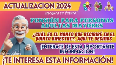 PENSIÓN PARA PERSONAS ADULTAS MAYORES: ¿CUÁL ES EL MONTO QUE RECIBIRÉ EN EL QUINTO BIMESTRE?, AQUÍ TE DECIMOS