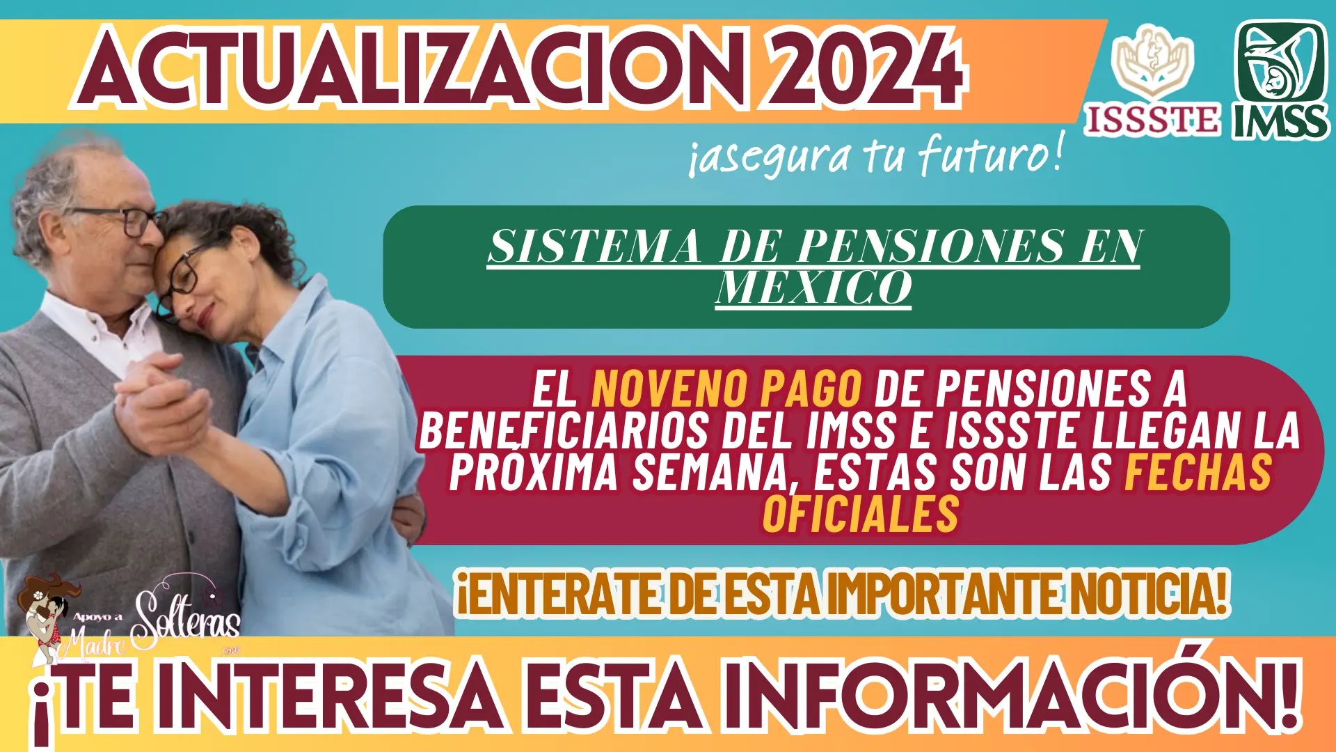 EL NOVENO PAGO DE PENSIONES A BENEFICIARIOS DEL IMSS E ISSSTE LLEGAN LA PRÓXIMA SEMANA, ESTAS SON LAS FECHAS OFICIALES