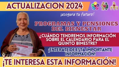 PROGRAMAS Y PENSIONES DEL BIENESTAR: ¿CUÁNDO TENDREMOS INFORMACIÓN SOBRE EL CALENDARIO PARA EL QUINTO BIMESTRE?