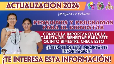 PENSIONES Y PROGRAMAS PARA EL BIENESTAR: CONOCE LA IMPORTANCIA DE LA TARJETA DEL BIENESTAR PARA ESTE QUINTO BIMESTRE, CHECA ESTO 