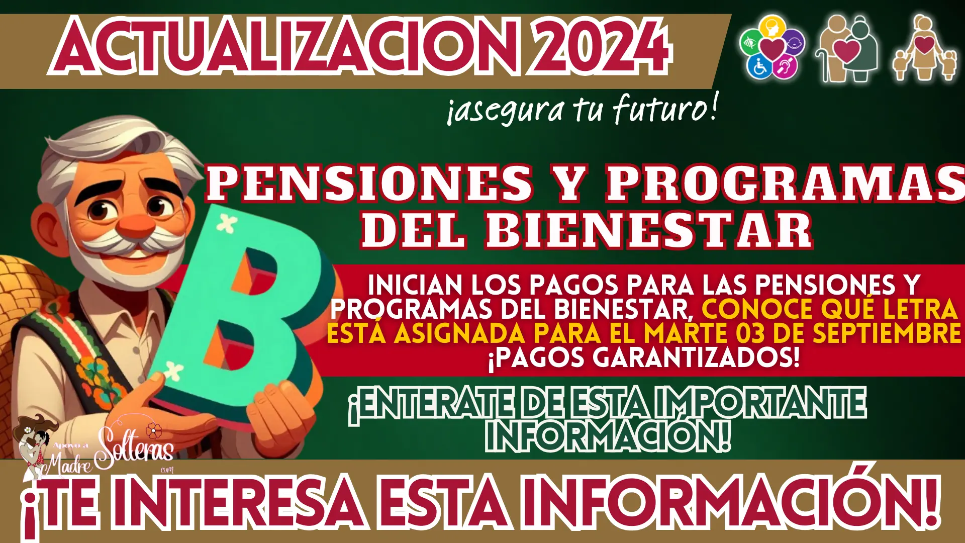 INICIAN LOS PAGOS PARA LAS PENSIONES Y PROGRAMAS DEL BIENESTAR, CONOCE QUÉ LETRA ESTÁ ASIGNADA PARA EL MARTE 03 DE SEPTIEMBRE ¡PAGOS GARANTIZADOS!