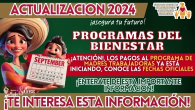 ¡ATENCIÓN!, LOS PAGOS AL PROGRAMA DE MADRES TRABAJADORAS YA ESTÁ INICIANDO, CONOCE LAS FECHAS OFICIALES