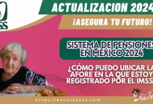 SISTEMA DE PENSIONES EN MÉXICO 2024: ¿CÓMO PUEDO UBICAR LA AFORE EN LA QUE ESTOY REGISTRADO POR EL IMSS?