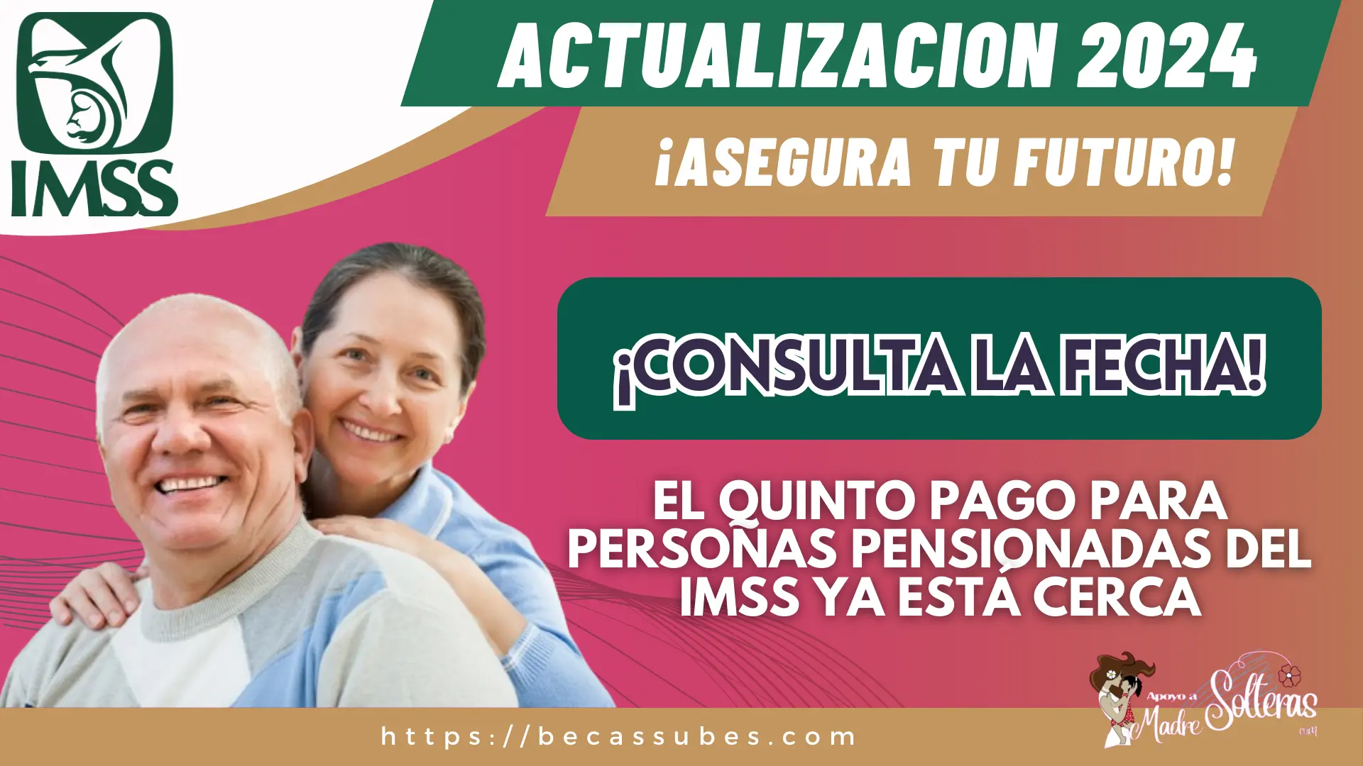 EL QUINTO PAGO PARA PERSONAS PENSIONADAS DEL IMSS YA ESTÁ CERCA, ¡CONSULTA LA FECHA!