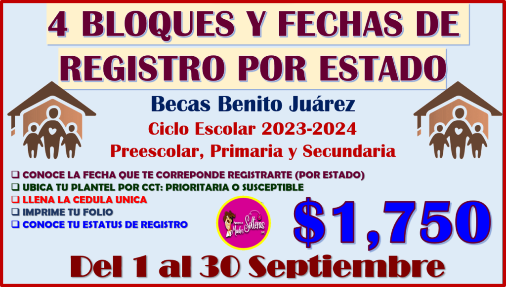 Estas Son Las 4 Etapas Y FECHAS De REGISTRO Para Las Becas Benito ...