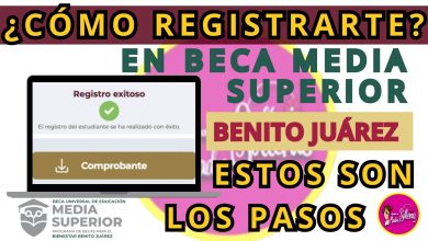 🎓✅¡Registrate a la Beca Universal Media Superior Benito Juárez! Aquí te dejo los pasos para registrarte...📋🖊️