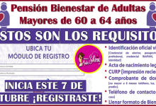 Estos son los requisitos para formar parte de la Nueva Pensión Mujeres Bienestar de 60 a 64 años