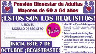 Estos son los requisitos para formar parte de la Nueva Pensión Mujeres Bienestar de 60 a 64 años