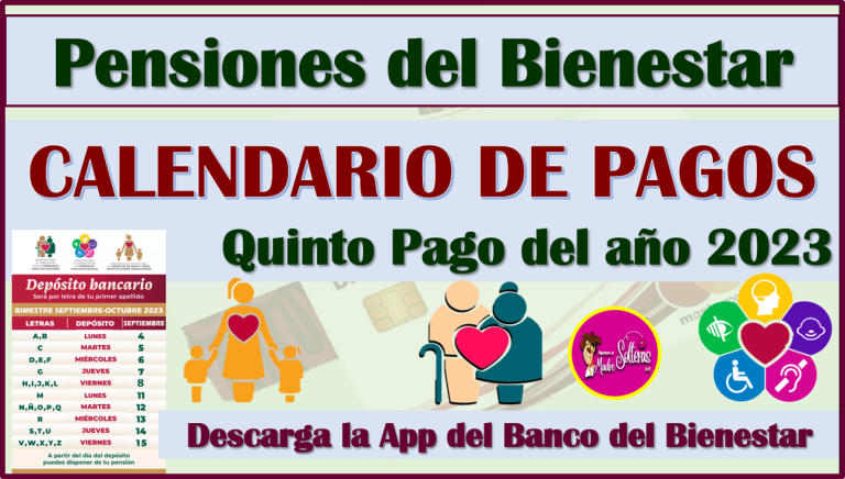 INFORMACIÓN DE ÚLTIMA HORA: Calendario De Pagos Para Las Pensiones Del ...