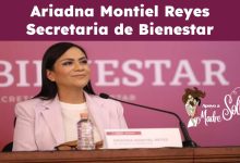 Ariadna Montiel Reyes Secretaria de Bienestar