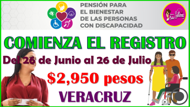 Comienza el REGISTRO a la Pensión Bienestar para Personas con Discapacidad en Veracruz, aquí toda la información