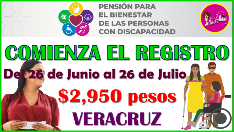 Comienza El REGISTRO A La Pensión Bienestar Para Personas Con ...