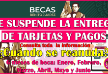 En 2 estados de la republica se suspende PAGOS y ENTREGA DE TARJETAS de las Becas Benito Juárez 2025
