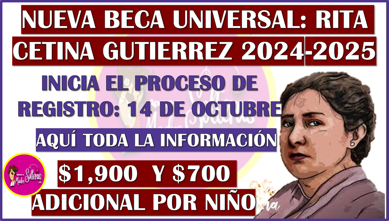 Da inicio la NUEVA BECA UNIVERSAL llamada "Rita Cetina Gutierrez" Estos son los requisitos