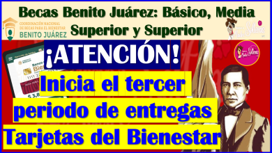 Inicia la ENTREGA DE TARJETAS DEL BANCO DEL BIENESTAR para todos los Beneficiarios de las Becas Benito Juárez