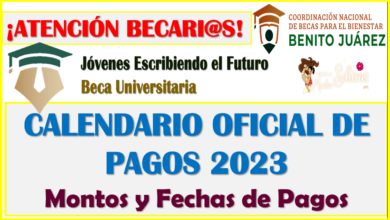 ¡Atención Becarios! Calendario Oficial de Pagos Becas Benito Juárez 2023 Nivel Superior