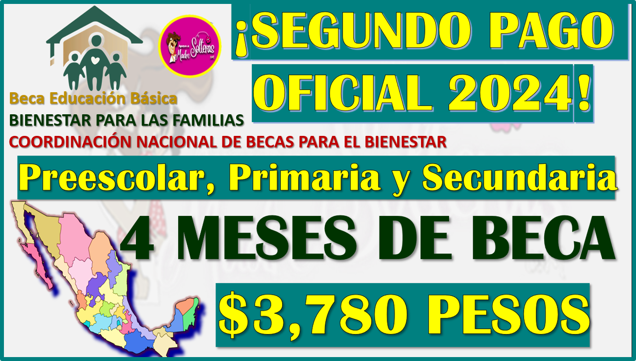 ¡SEGUNDO PAGO OFICIAL! para Preescolar, Primaria y Secundaria ¡MUCHAS FELICIDADES!: Becas Benito Juárez