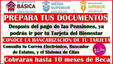 ¡PREPÁRATE! después de los Pagos de las Pensiones, ya podrás ir por tu tarjeta del Bienestar: Becas Benito Juárez