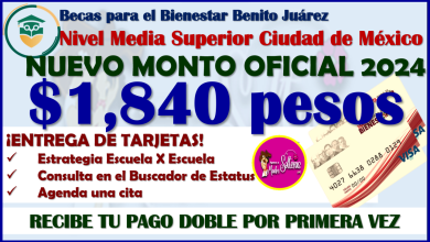 ¡Atención alumnos de Media Superior! tu Beca Benito Juárez aumenta en este año 2024, ¡MUCHAS FELICIDADES!