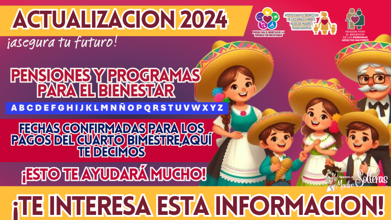 PENSIONES Y PROGRAMAS PARA EL BIENESTAR: FECHAS CONFIRMADAS PARA LOS ...