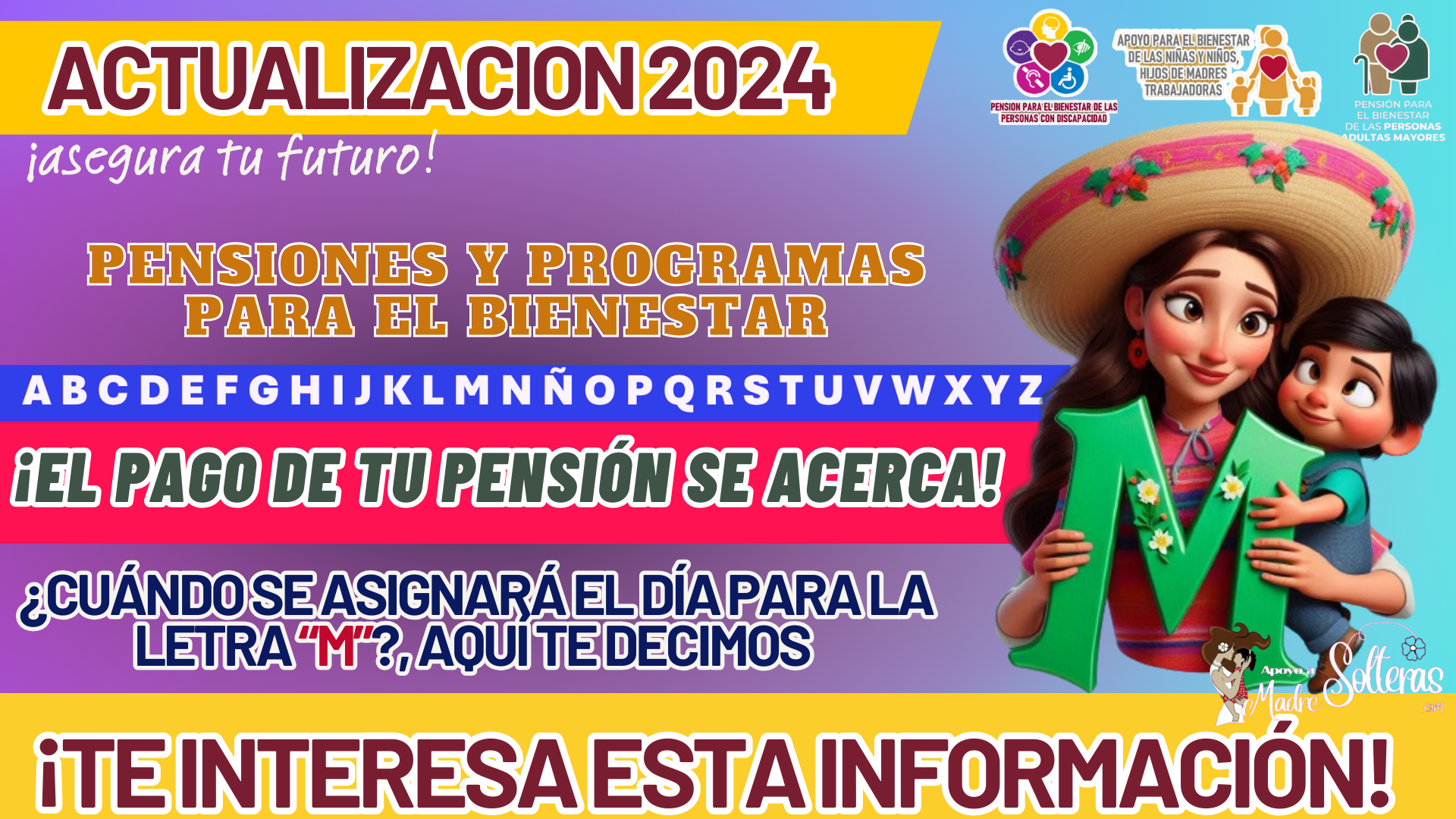 PAGOS PARA PROGRAMAS Y PENSIONES DEL BIENESTAR: ¿CUÁNDO SE ASIGNARÁ EL DÍA PARA LA LETRA “M”?, AQUÍ TE DECIMOS