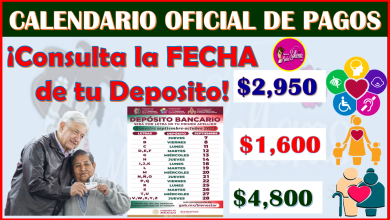 Este es el CALENDARIO OFICIAL DE DISPERSIÓN de apoyos Económicos para los Pensionados del Bienestar ¡CONSULTA TU FECHA DE PAGO!