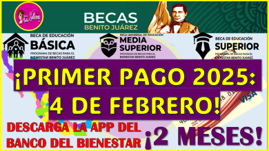 A partir del 4 de Febrero comienzan los Pagos de las Becas Benito Juárez Básica, Media Superior y Superior 2025