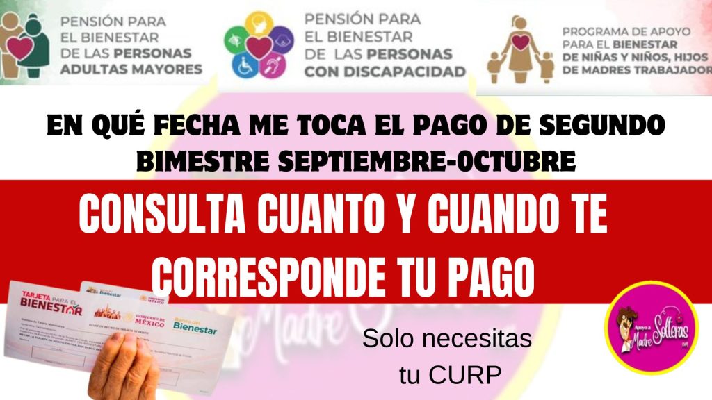 NO SABES EN QUE FECHA Y CUANTO DINERO TE TOCA DE PENSIÓN BIENESTAR, CONSULTA AQUÍ...