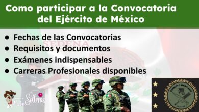 Como participar a la convocatoria del Ejército de México