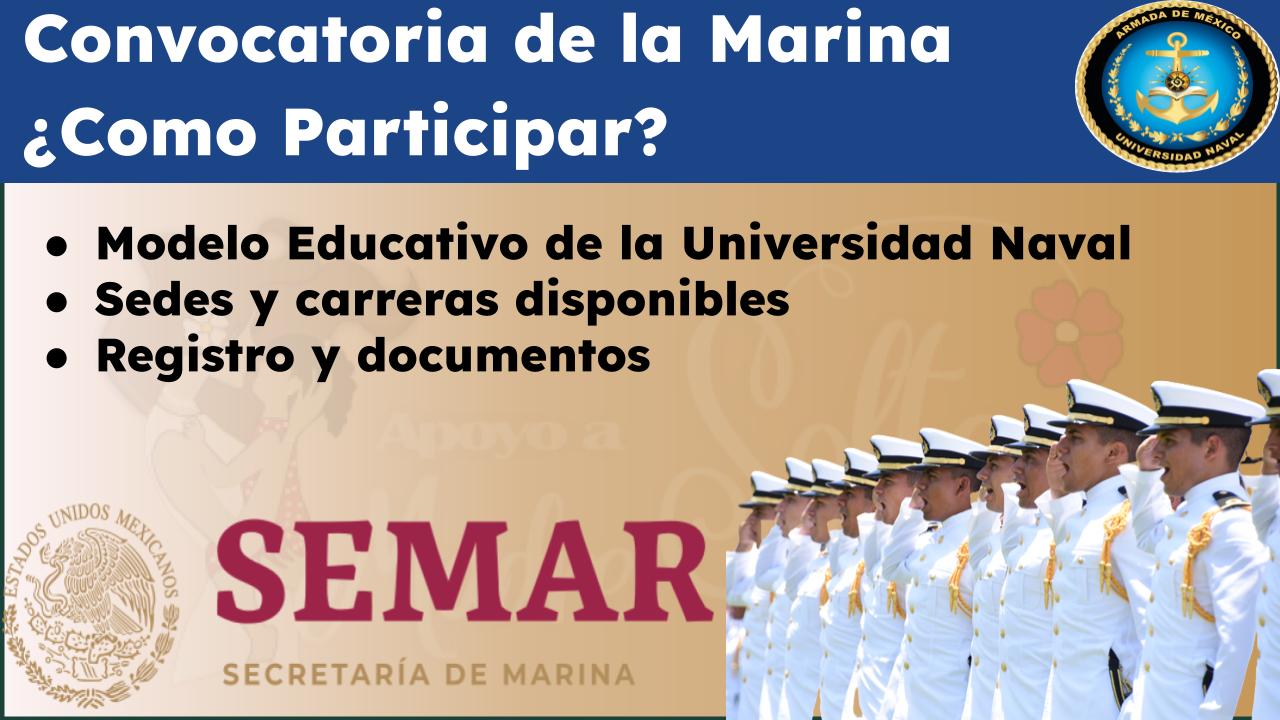 Como Participar A La Convocatoria De La Marina 🥇 【 Marzo 2024】