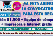 ¡Ya puedes solicitar la Beca TELMEX 2024! aquí te comparto toda la información