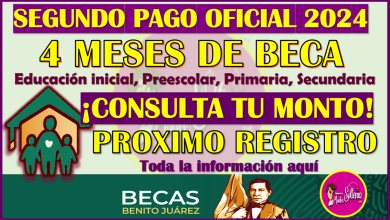 Siguiente deposito Oficial de las Becas Benito Juárez Nivel Básico 2024 ¡PAGO DOBLE!