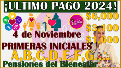 ¡ULTIMO PAGO! de las Pensiones del Bienestar del Bimestre Noviembre-Diciembre, aquí más detalles