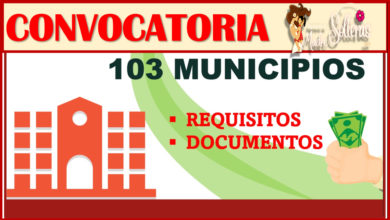 Convocatoria 103 Municipios AQUI MÁS DETALLES